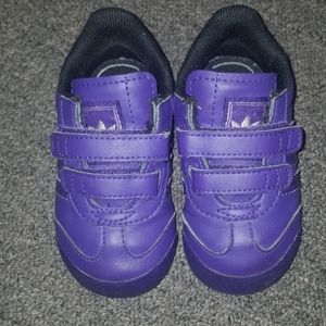Adidas toddler Sneakers Purple Velcro